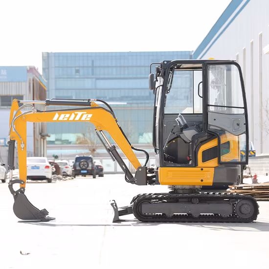 0.8t/1t/1.2t/1.7t/2.0t Small Mini Crawler Electric Diesel Chassis Telescopic Wholesale Accessories Customized Farm/Construction with CE/Euro5 Mini Dig Excavator